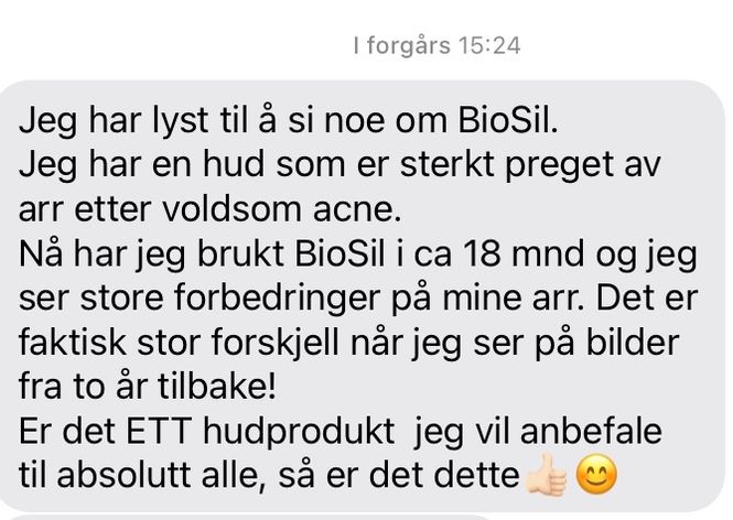 Hovedbilde BioSil 6 mnd forbruk