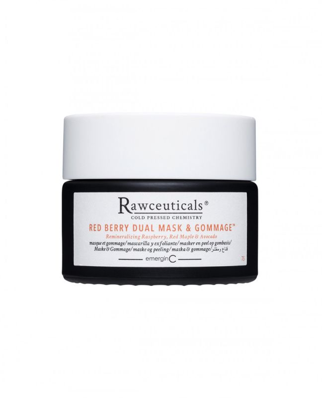 emerginC Rawceuticals RED BERRY DUAL MASK & GOMMAGE™ mask 